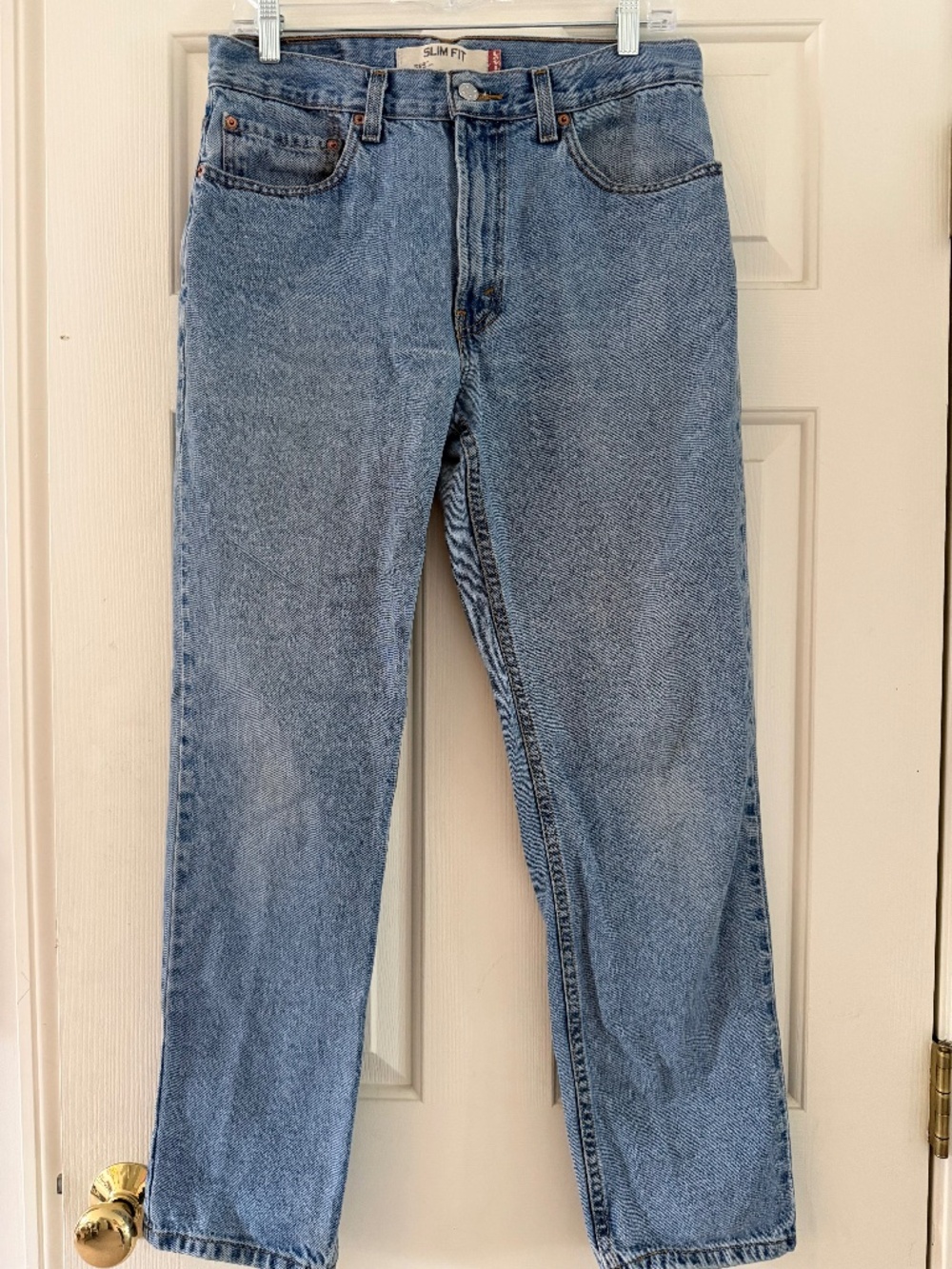 Vintage Levi’s 512 Slim Fit Jeans Men’s 33x30 Light Wash